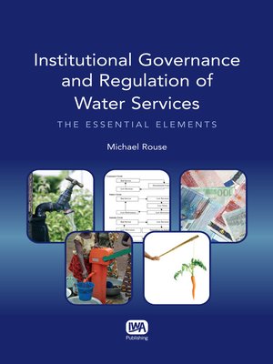 cover image of Institutional Governance and Regulation of Water Services